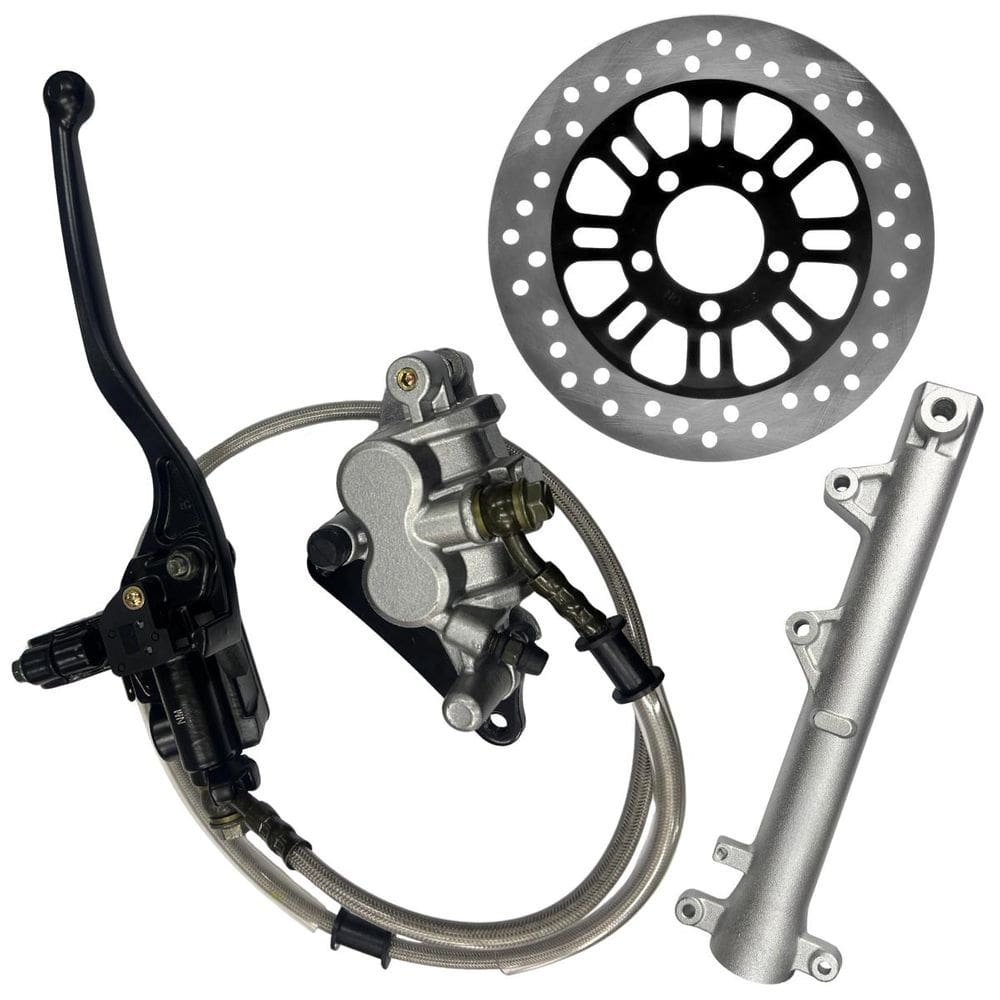 Kit Freio Disco Cg Fan Start 2014 A 2024 Roda Pé De Galinha