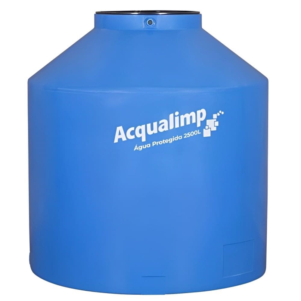 Caixa d`Água de 2500 Litros em Polietileno Água Protegida - 701223 - ACQUALIMP