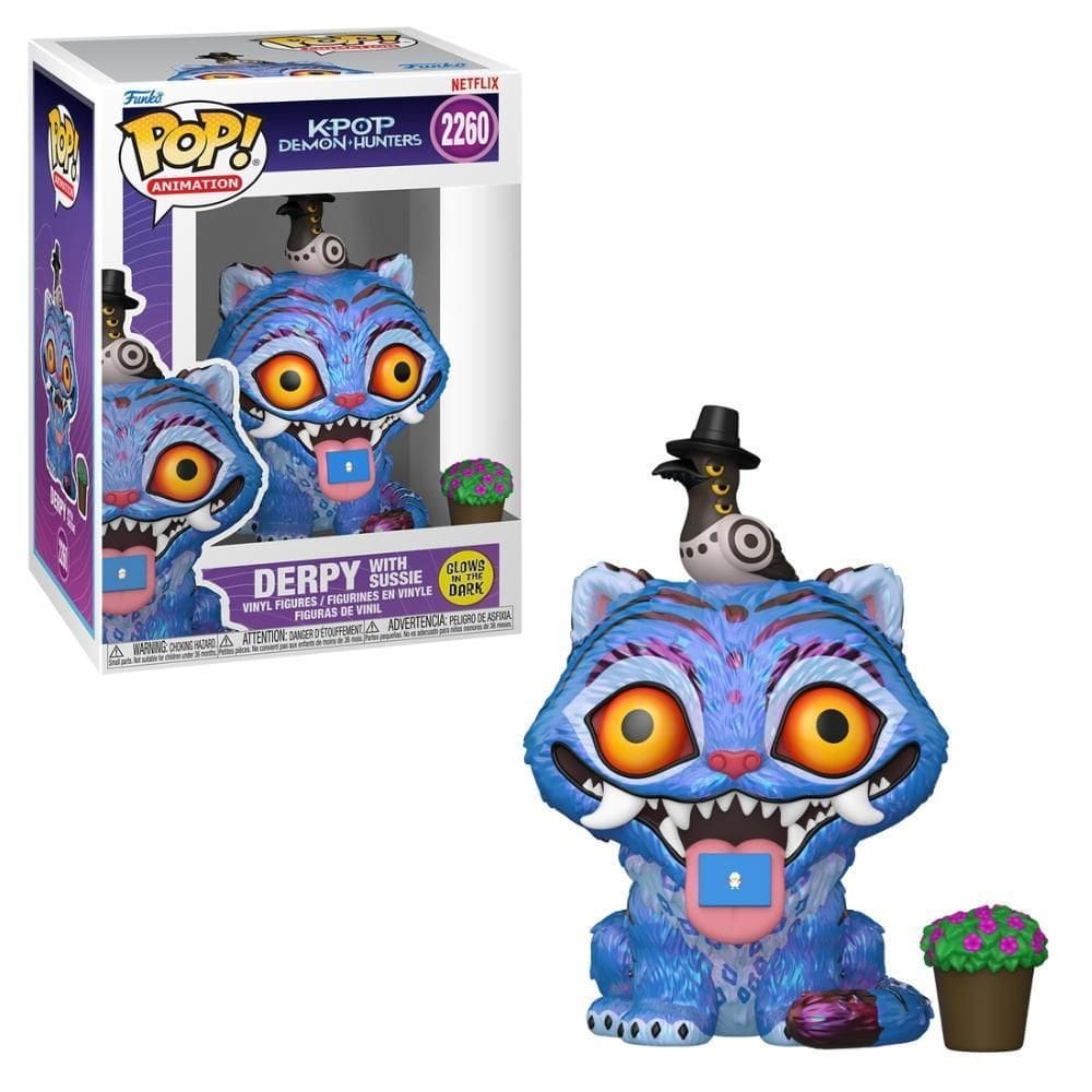 Boneco Funko Pop Guerreiras Do K-Pop - Derpy E Sussi  Glow