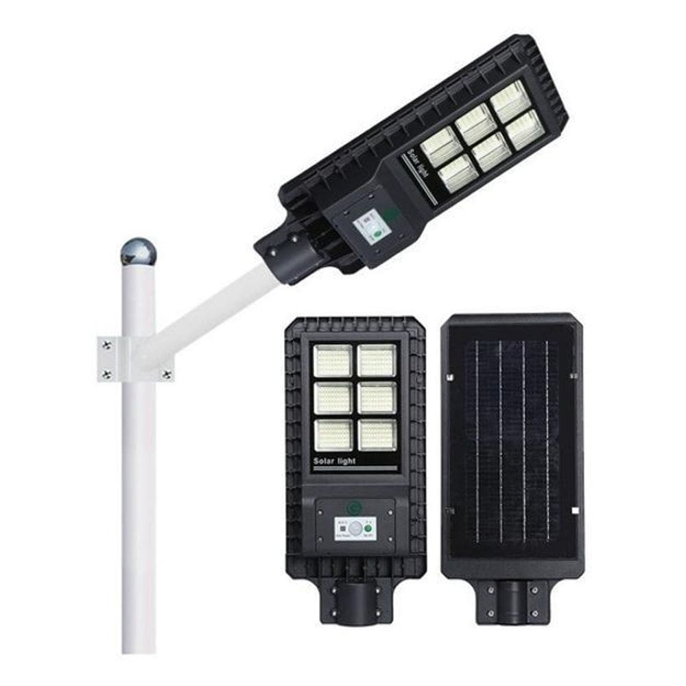 Luminaria Publica Poste Energia Solar 240W Sensor Controle