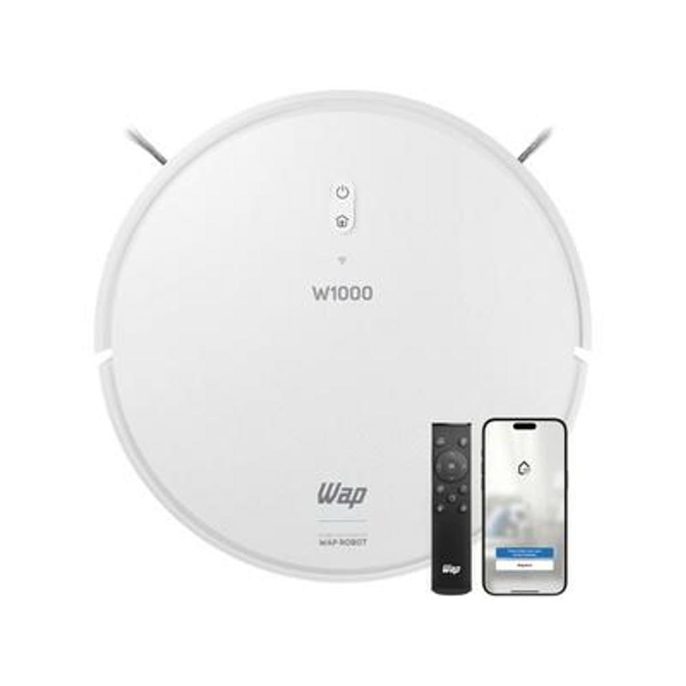 Robô Aspirador Inteligente Wap Robot W1000 36W Wi-Fi compatível com Alexa
