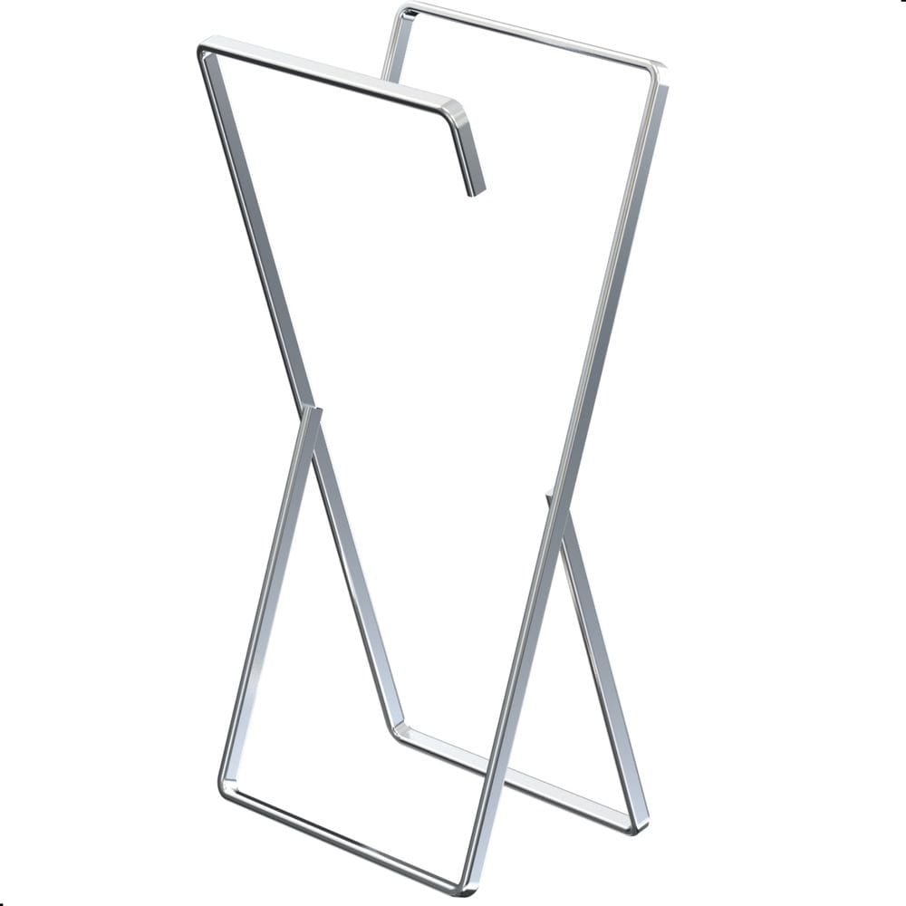 Porta Toalha de Rosto Banheiro de Bancada Duplo Cromado Seul