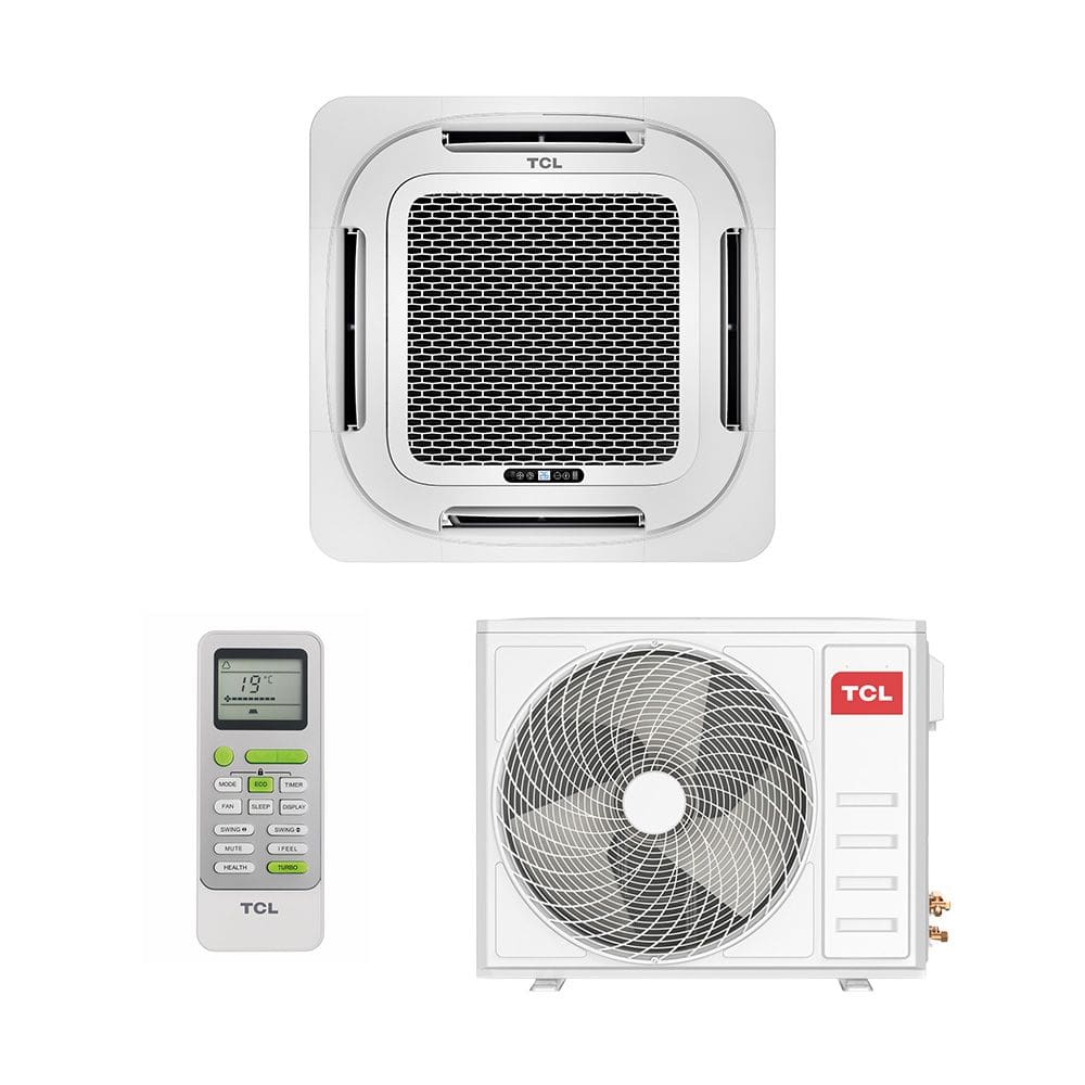 Ar Condicionado Split Cassete - Inverter R-32 - TCL - 24.000 BTUs - Quente/Frio - 220V
