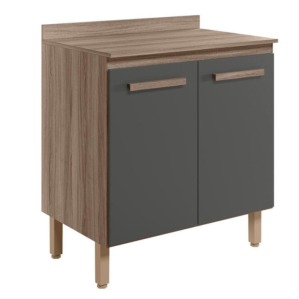 Balcão de Cozinha Intenza 80cm com Tampo MDP - Nicioli