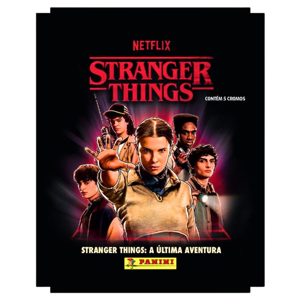 Kit Com 6 Envelopes Para Album Stranger Things 5 Panini