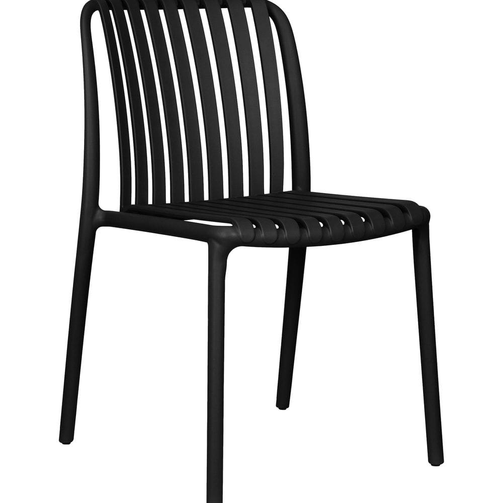 Cadeira para Jardim em Polipropileno Cancun Preto