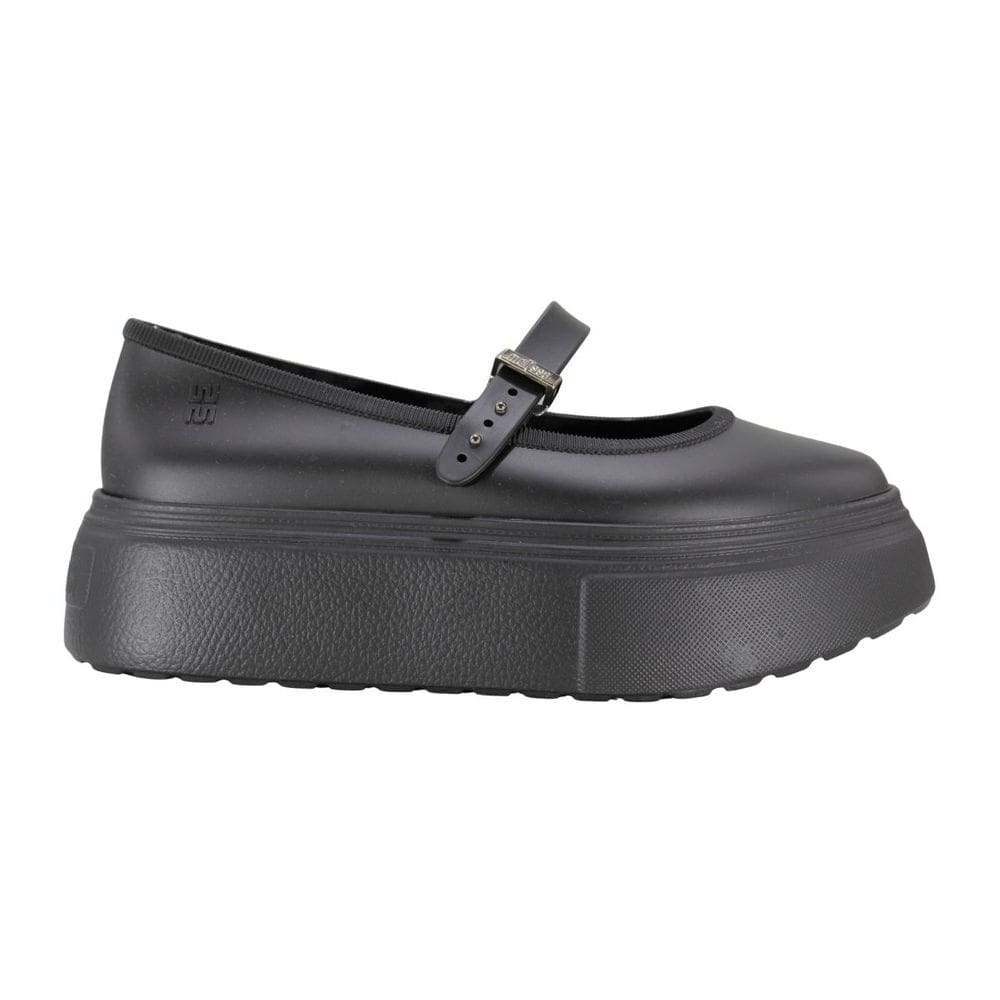 Sapatilha Melissa Soft Ballerina Platform Adulto Preto