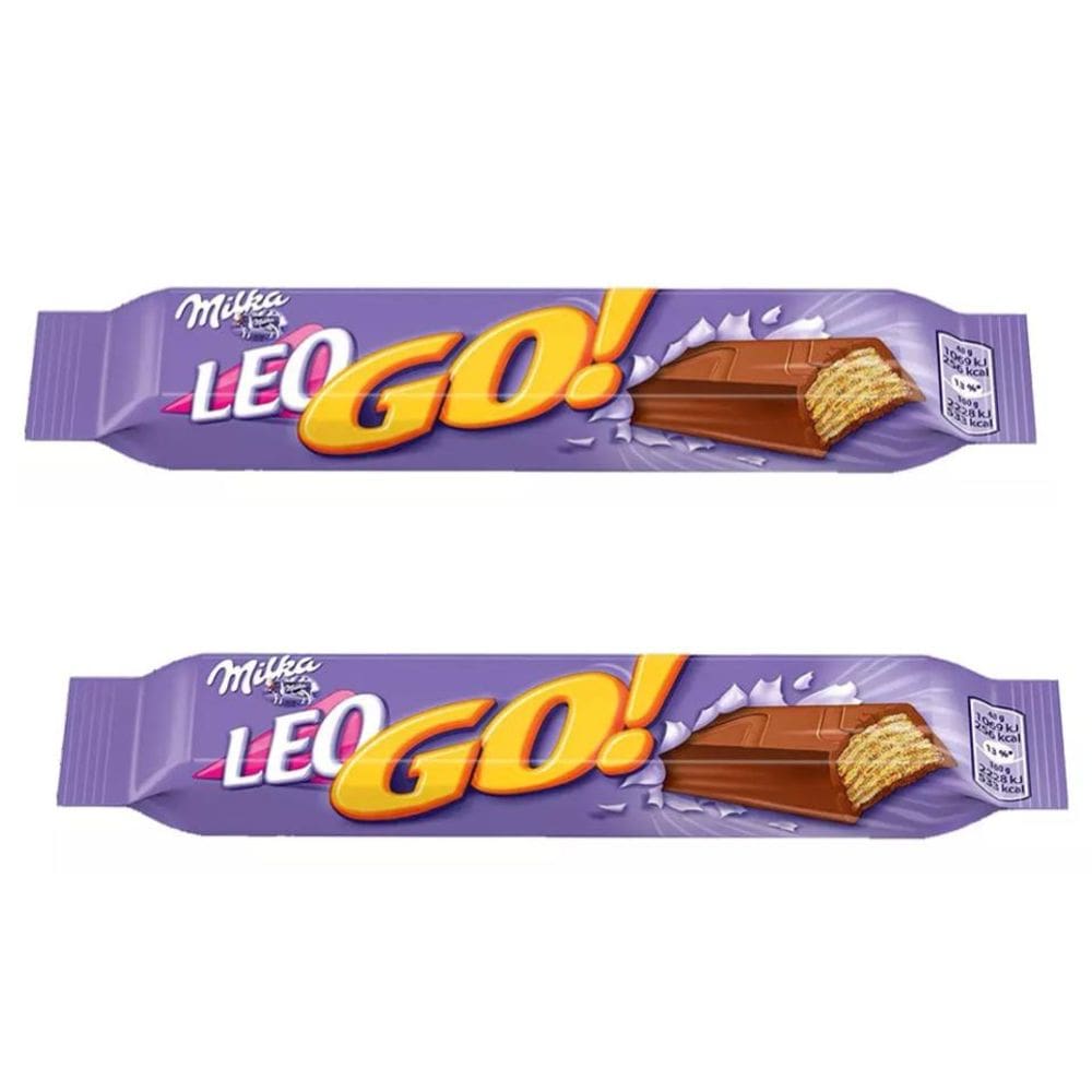 Chocolate Milka Leo Go Milka Importado 48g - 2 Un