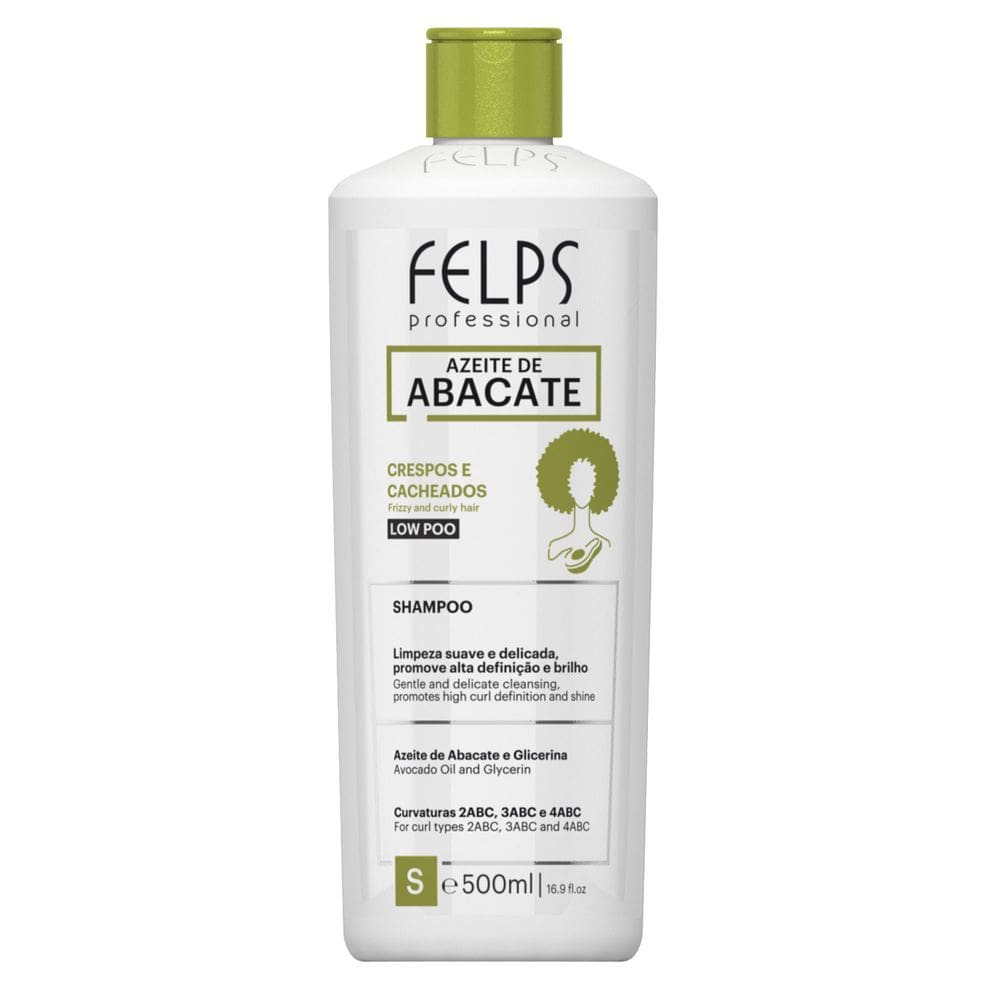 Shampoo Azeite de Abacate Felps Professional - 500mL