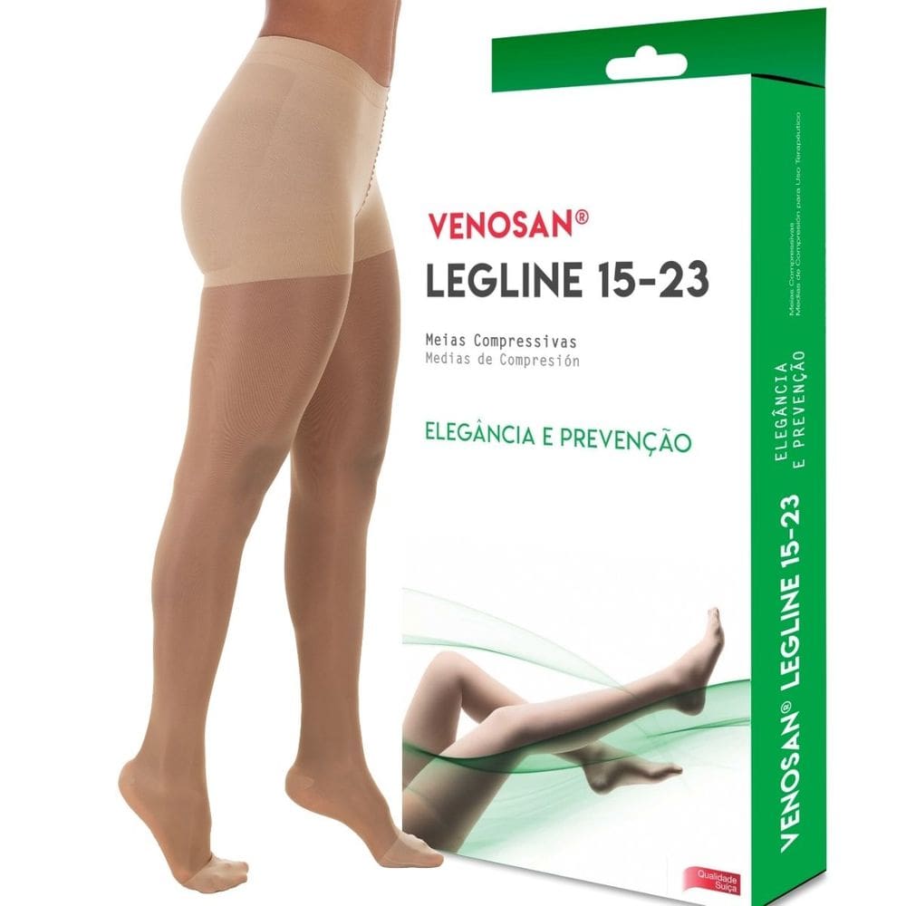 Meia Calça de Compressão Venosan Legline 15-23 mmHg Pé Fechado Olinda