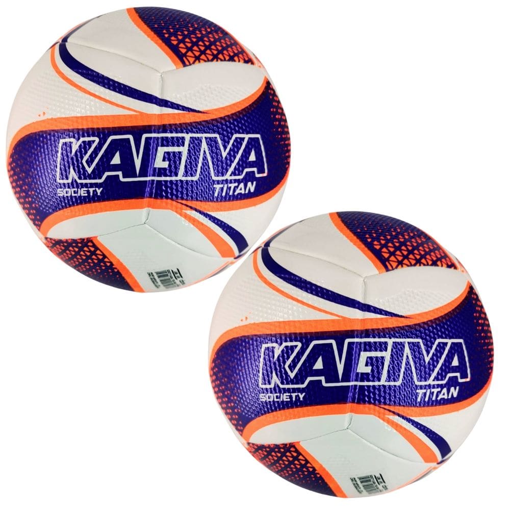Kit 02 Bola De Futebol Society Kagiva Titan 2026