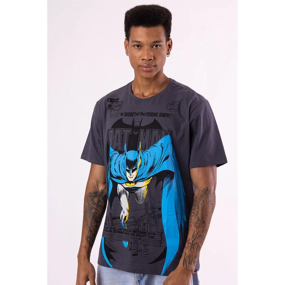 Camiseta Dc Comics Hq Batman - Piticas