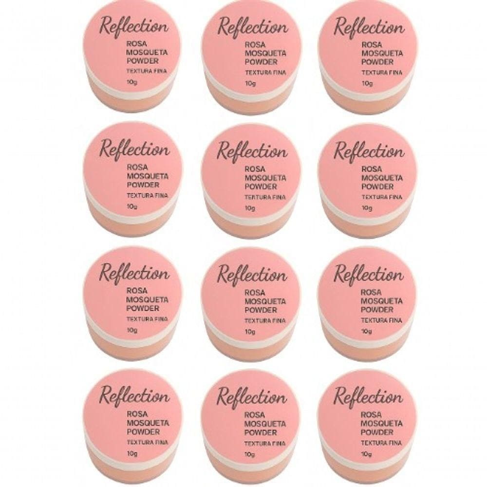 Pó Rosa Mosqueta Safira - 12un