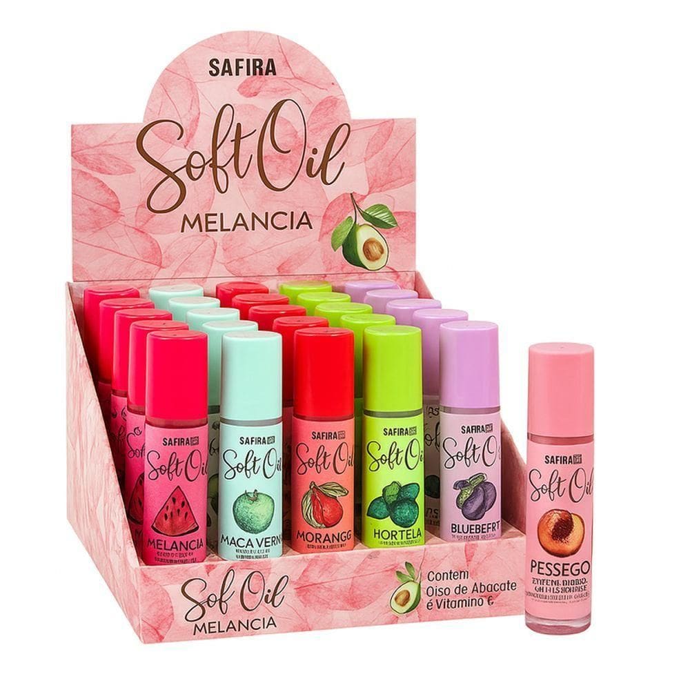 Gloss Labial Sabor Frutas - 24un