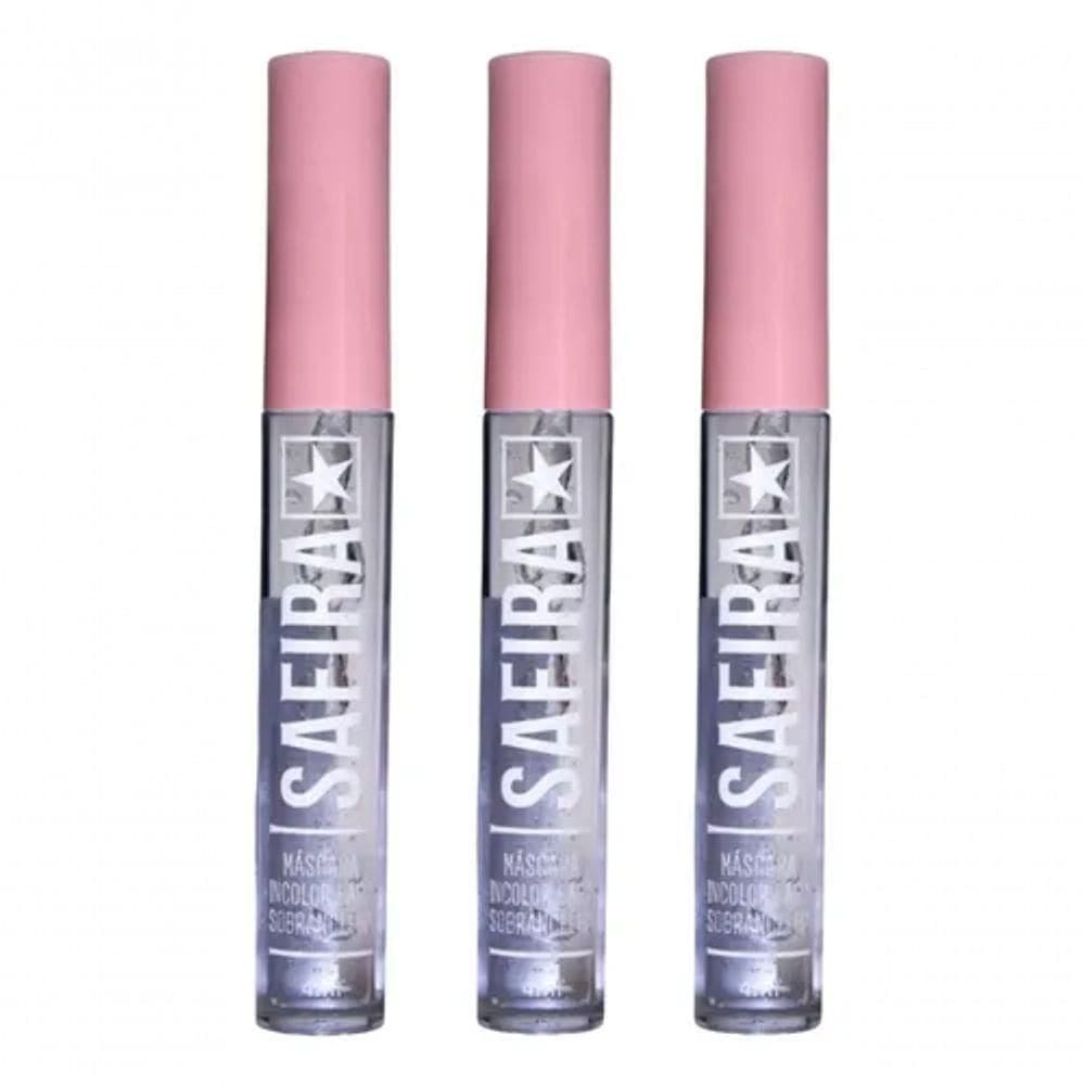Máscara Incolor Para Sobrancelha Safira - 3un