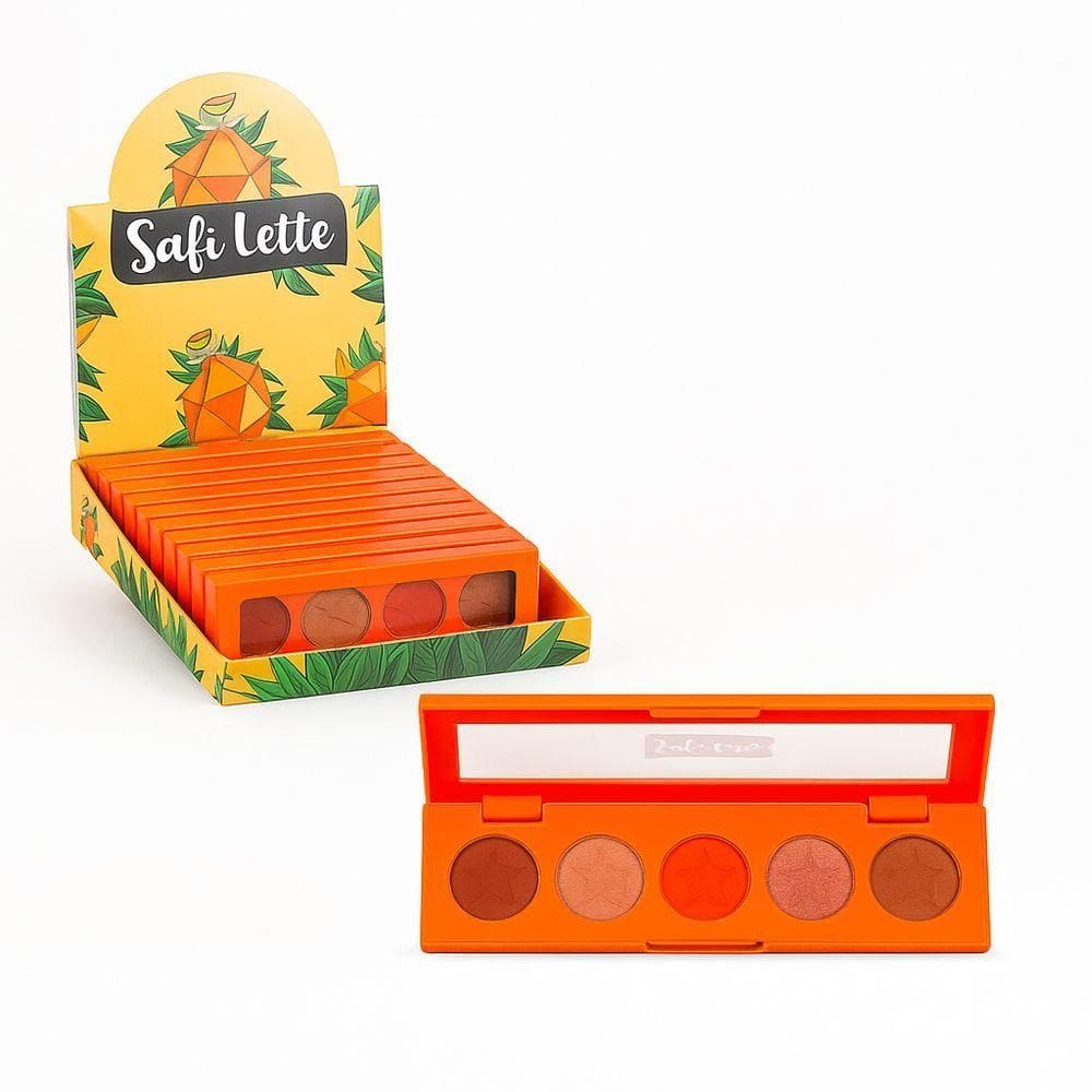 Paleta De Sombra Laranja Com Mimo - 1un