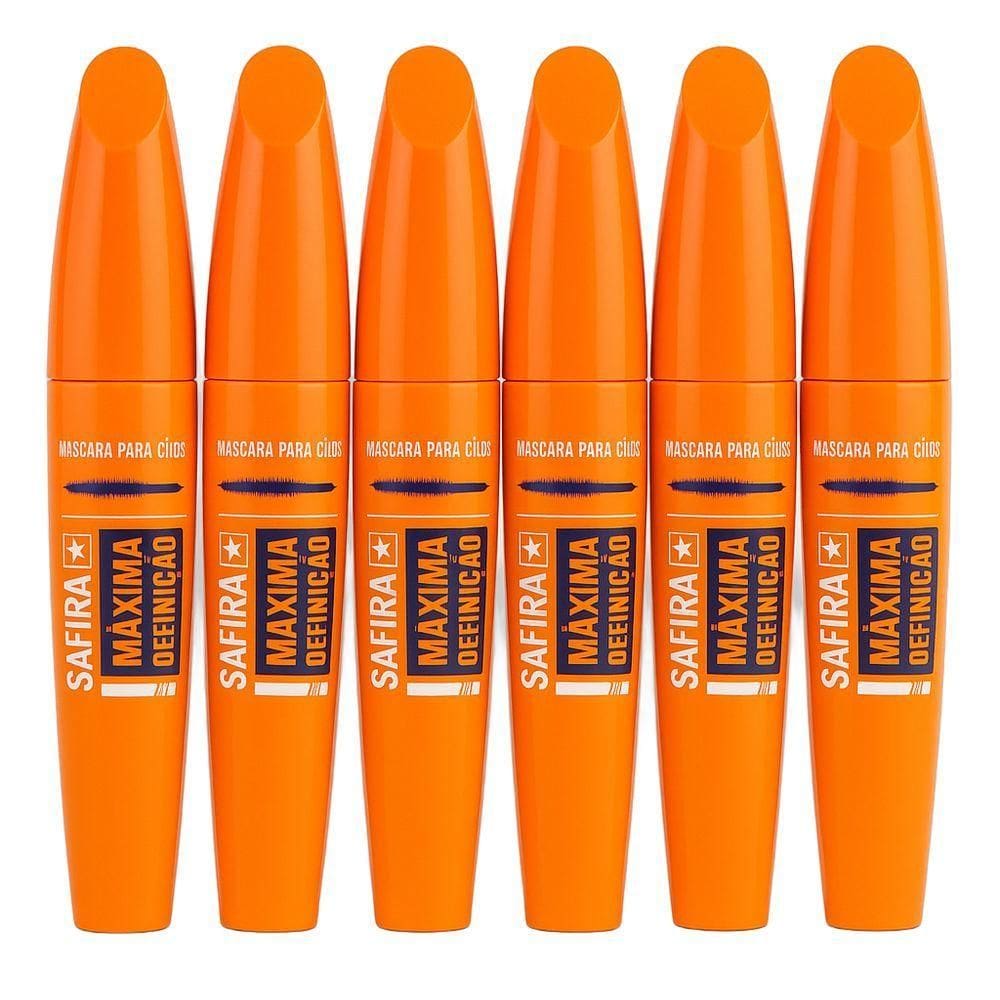Máscara De Cílios Maxima Definição Safira - 6un