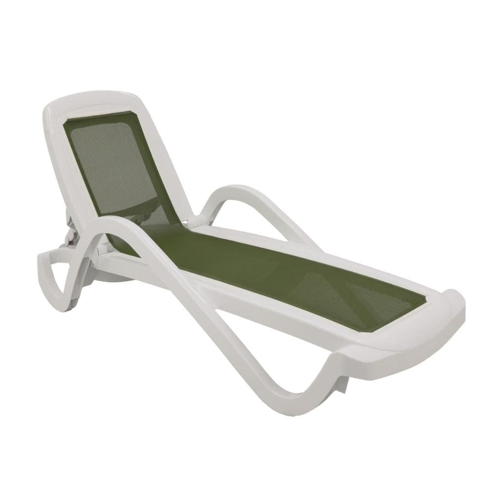 Espreguiçadeira Tramontina Cancún em Polipropileno Verde Oliva