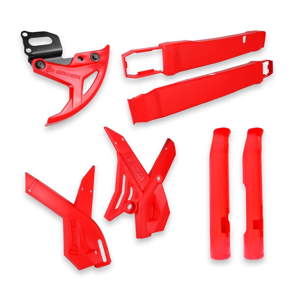 Kit Protetor Biker Bengala Balança Quadro Disco Crf 250f Crf 300f