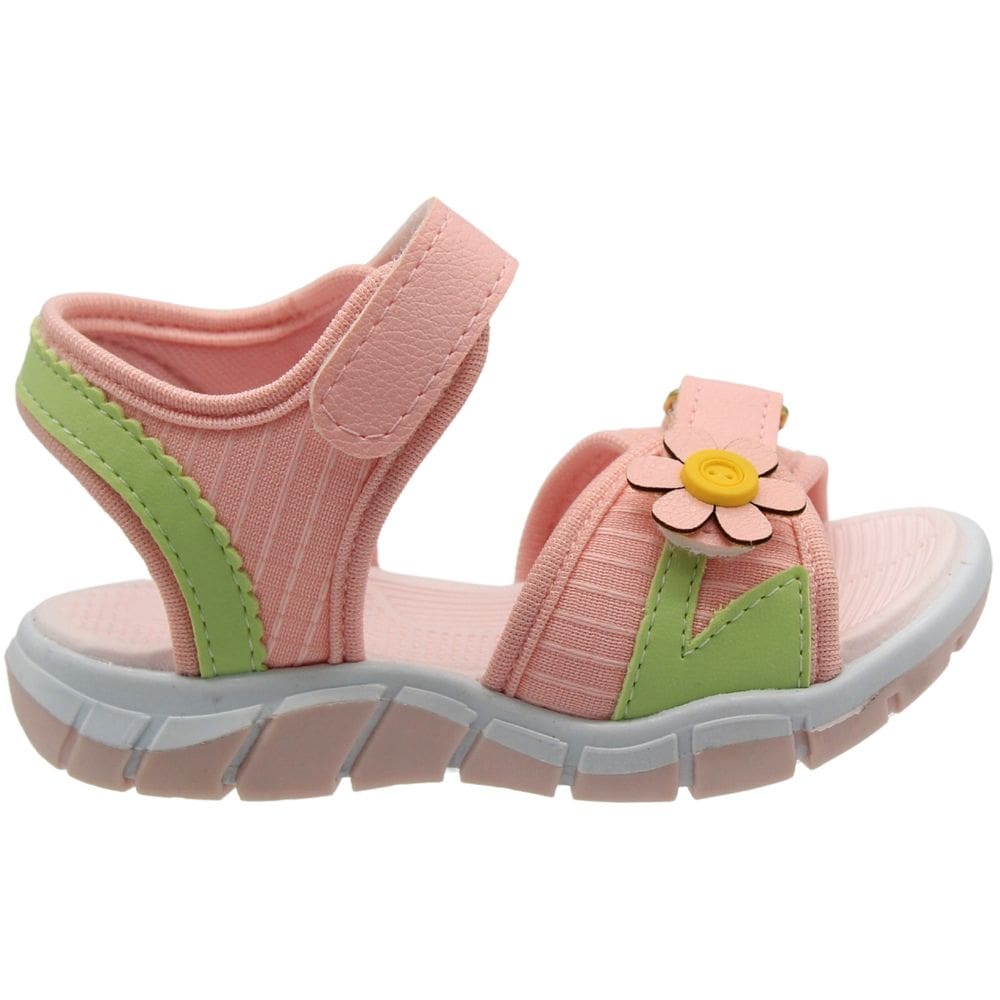 Sandália Rasteira Infantil Camin Florzinha Macia Menina