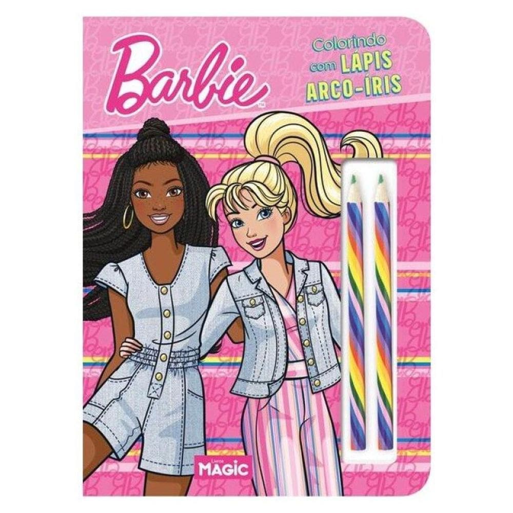 Barbie - Colorindo Com O Arco-Íris