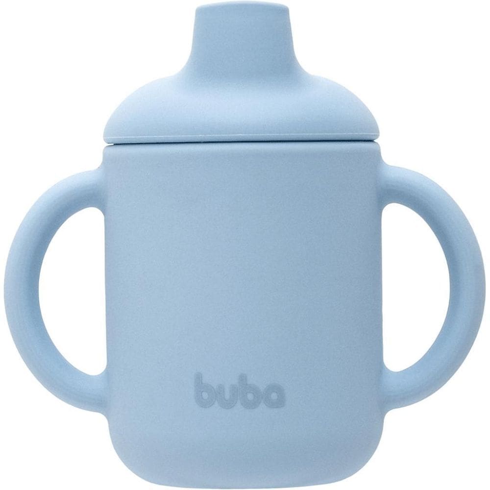 Copo De Transição Buba Em Silicone Azul  +6 M