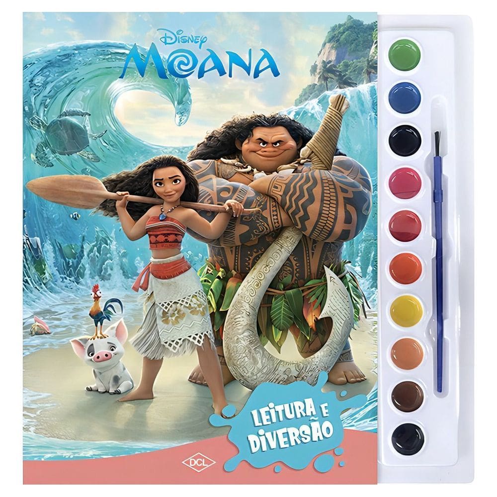 Disney - Aquarela - Moana 2