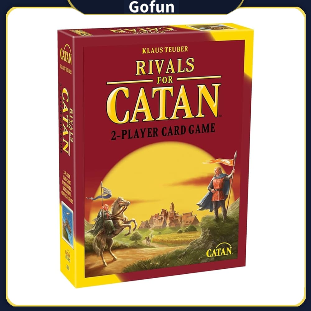 Jogo de cartas CATAN Rivals para jogadores de CATAN Strategy 2 com mais de 10 anos