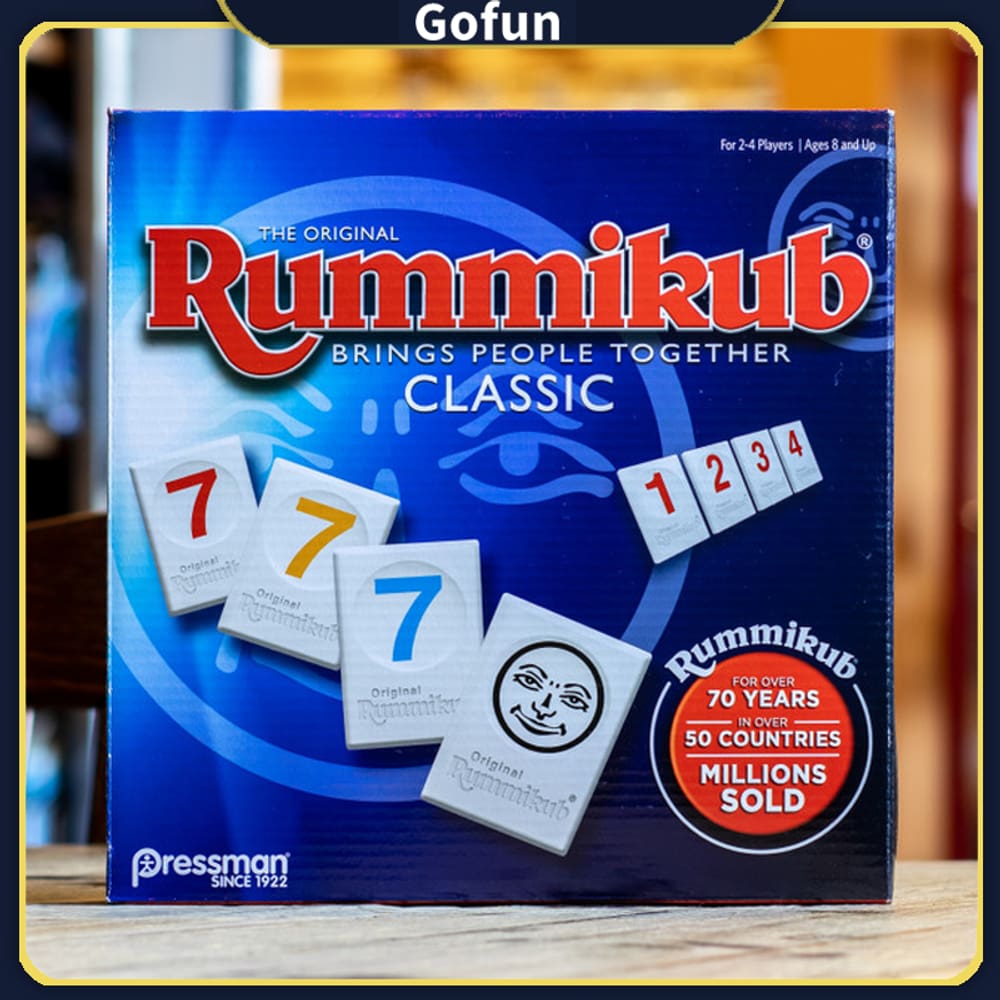 Jogo de tabuleiro Rummikub Classic for Family Party Game