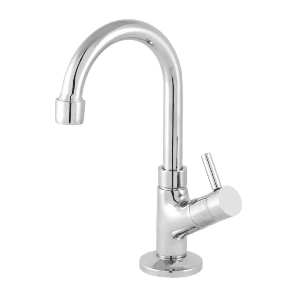 Torneira para Lavatorio de Mesa Bica Baixa Cromado - Metais Imperatriz Cromado