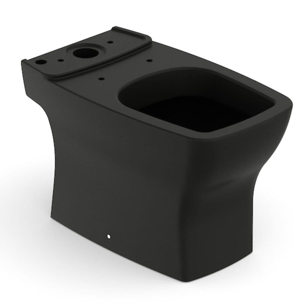 Bacia para Caixa Acoplada Incepa Boss Black Matte - 1893510080108