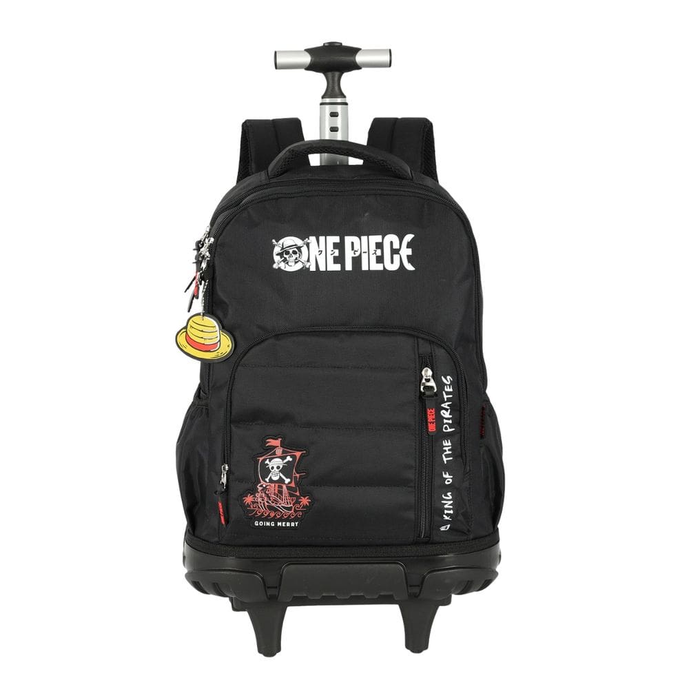 Mochila de Rodas One Piece Mangá Netflix Escolar Meninos