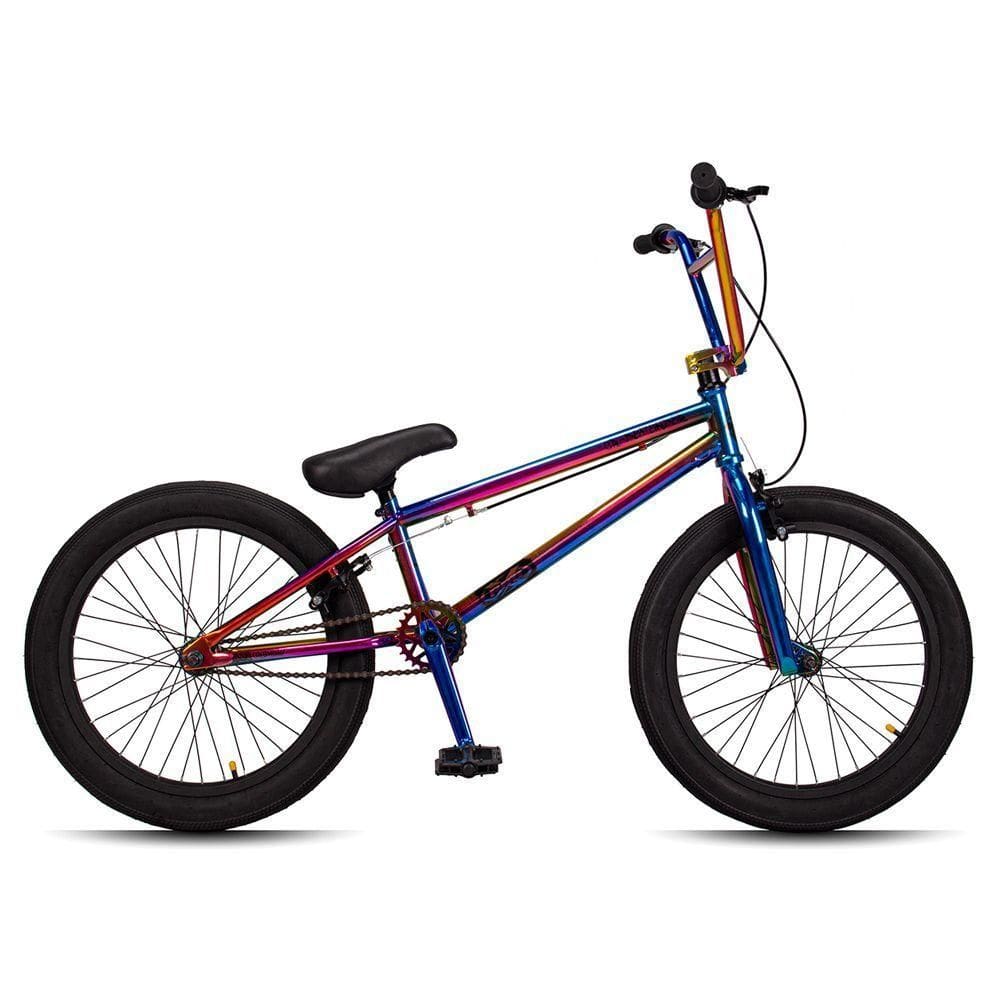 Bicicleta Aro 20 Bmx Pedivela 3 Peças Aço Hi-ten Bob P03 Camaleão - D`rossi
