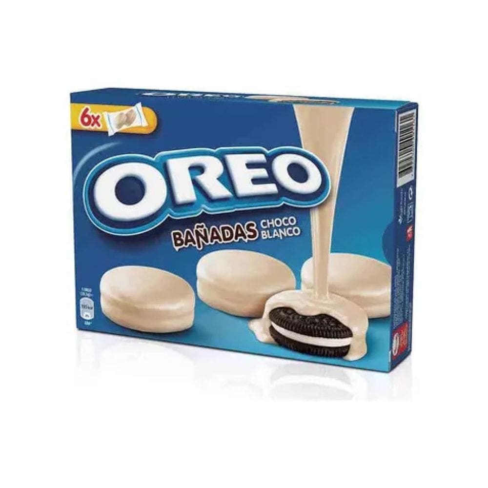 Biscoito oreo cobertura chocolate branco 246G - Importado