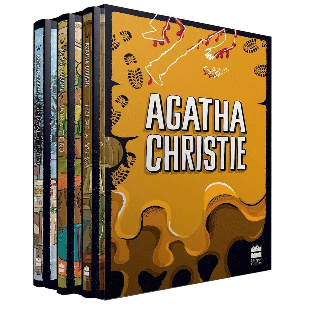 Col. Agatha Christie - Box 6 - 3 Vol. ( Mostarda)