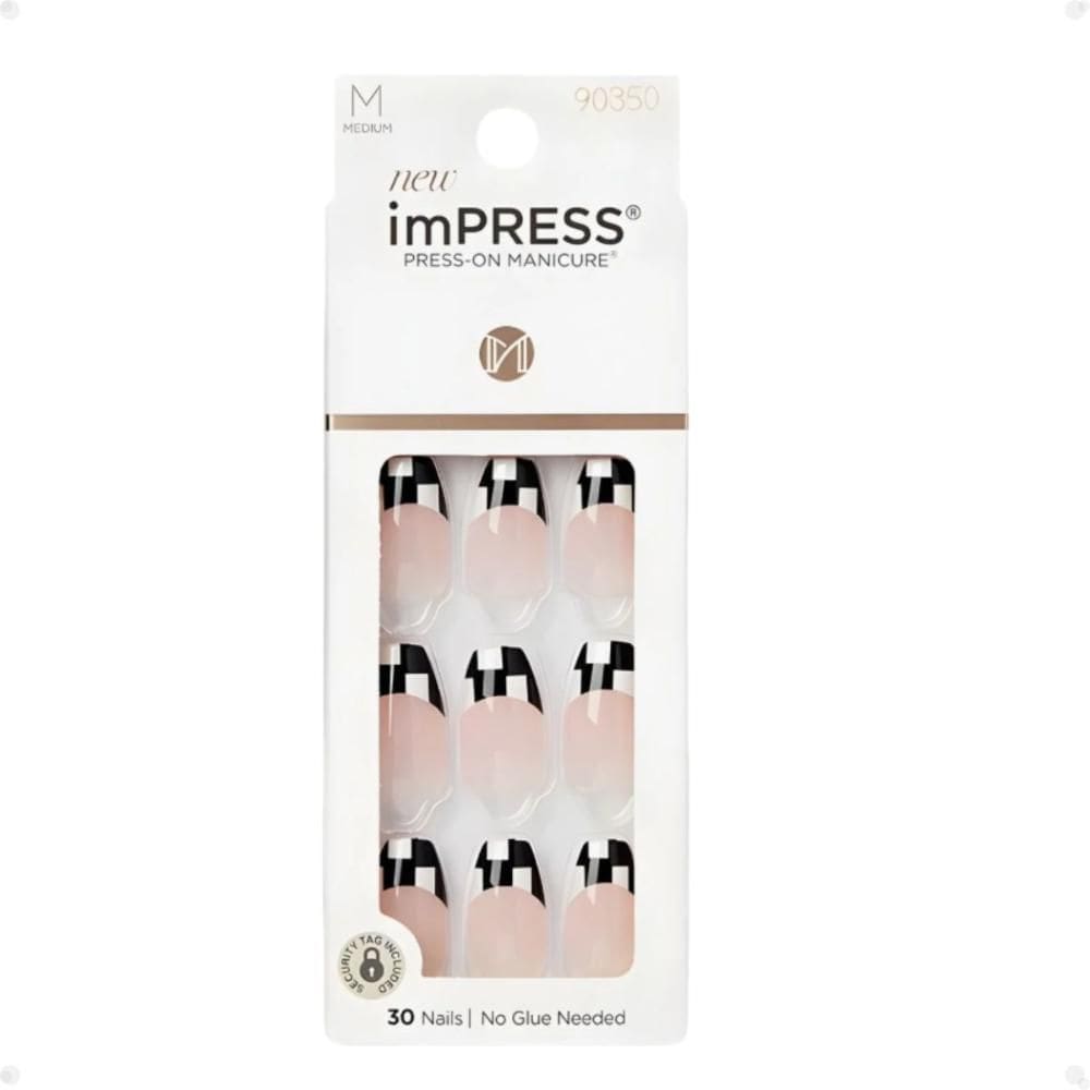 Unhas Postiças imPress Kiss Ny Checkmate IMM33