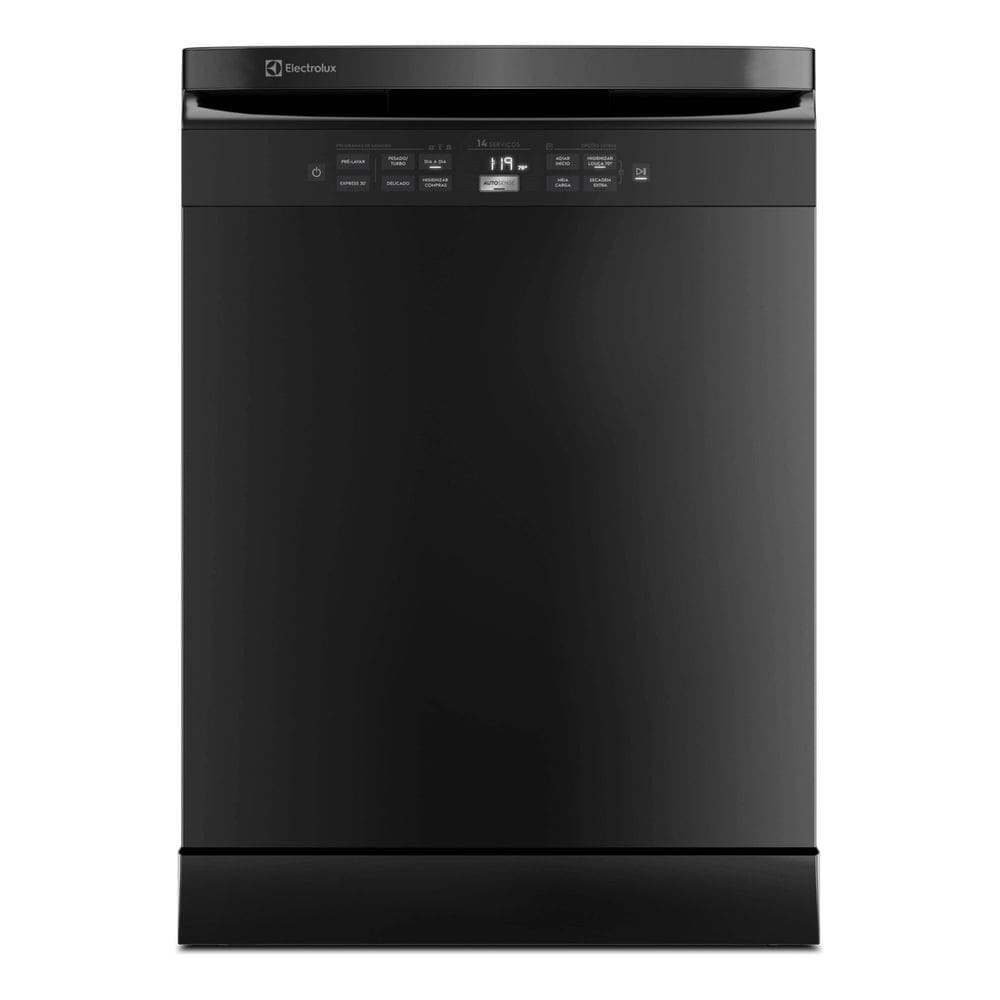 Lava Loucas 14 Servicos Preta Experience 127v - Electrolux