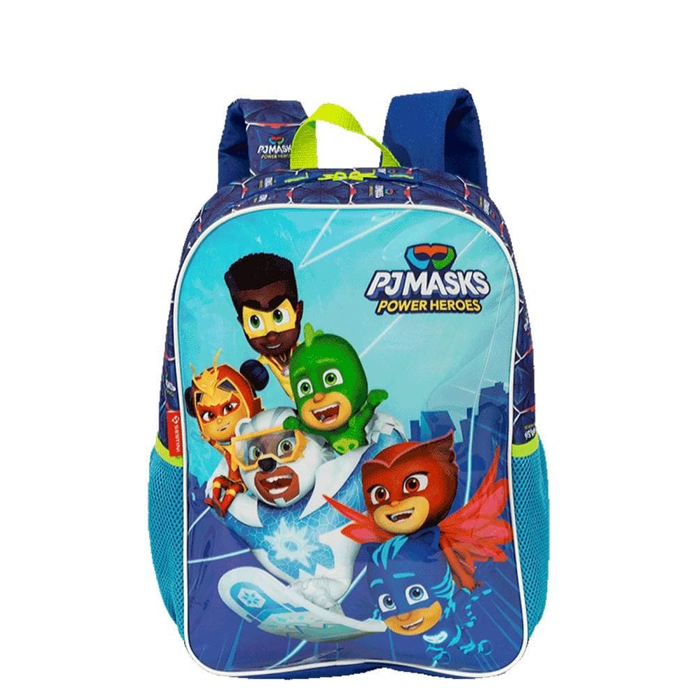 Mochila de Costas Sestini PJ Masks M Power Heroes Colorido