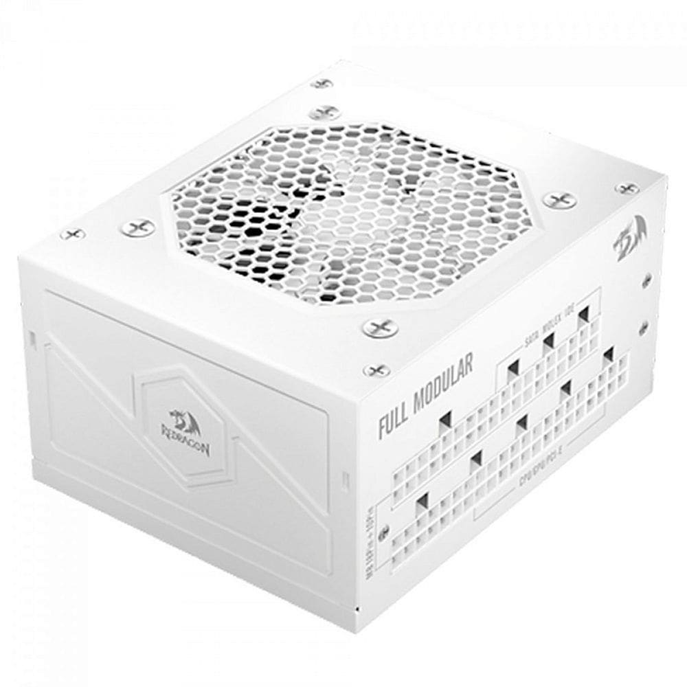 Fonte Redragon RGPS SFX, 650W, 80 Plus Gold, PFC Ativo, Full Modular, White