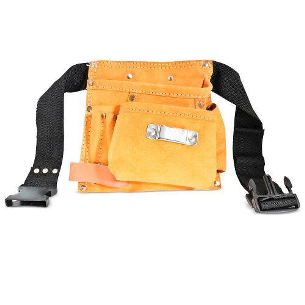 Cinto de Couro para Ferramentas com 7 divisórias - Noll