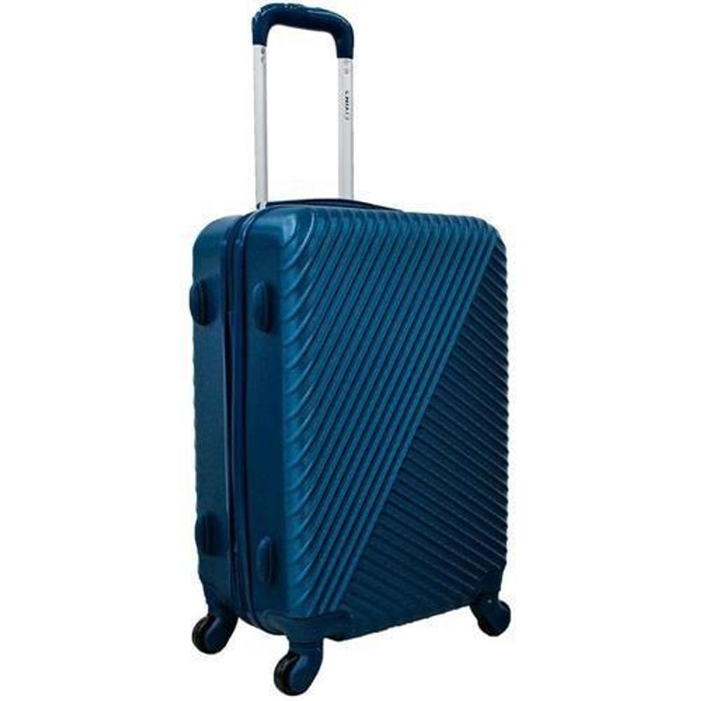 Mala De Viagem Abs Bordo 360 4 Rodas Azul - Prime Health