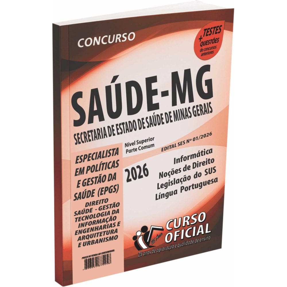 Apostila Ses - Mg - Especialista - Parte Comum As Áreas