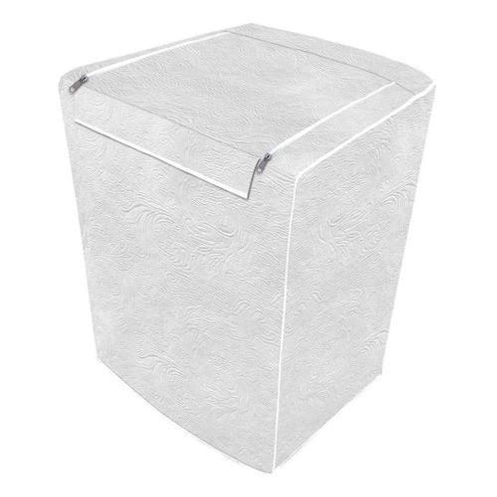 Capa Para Máquina De Lavar Branca Com Zíper M