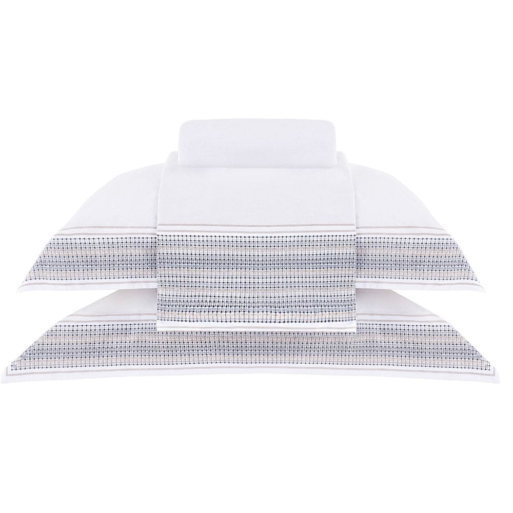 Jogo de Cama Buddemeyer Bourbon 200 Fios 4 Peças Queen Bege