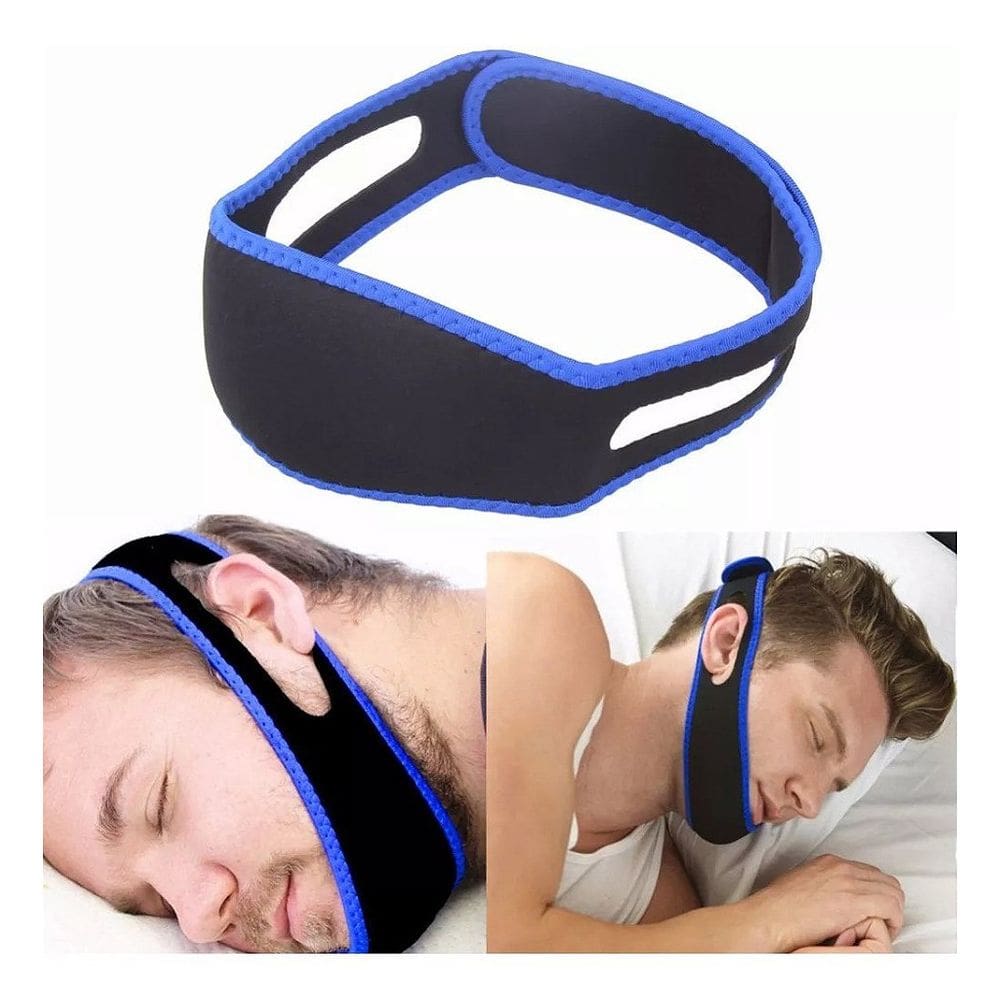Faixa Anti-Ronco Ajustável – Solução Confortável para Apneia e Ronco Noturno