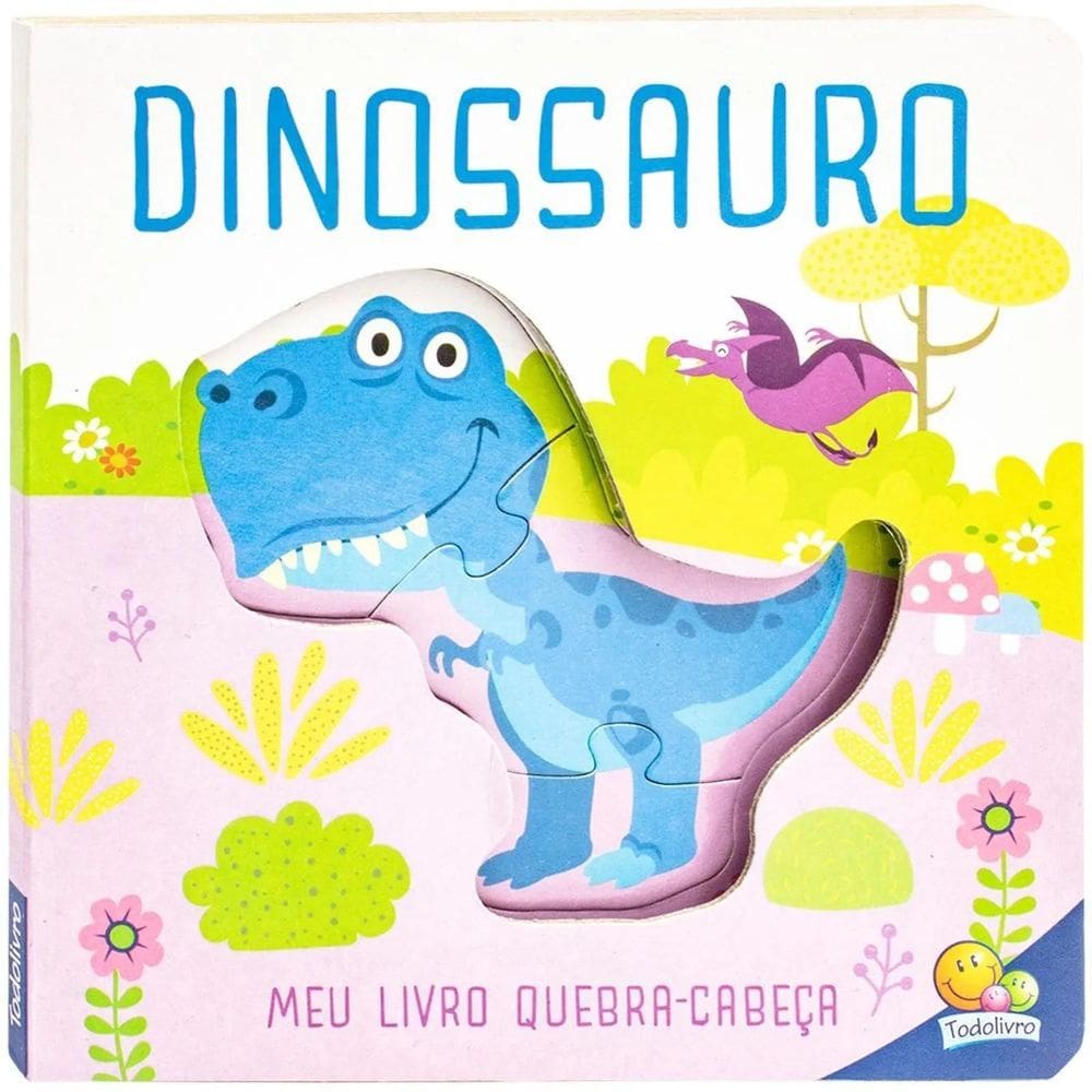 Meu Livro Quebra-Cabeça - Dinossauro - Editora Todolivro