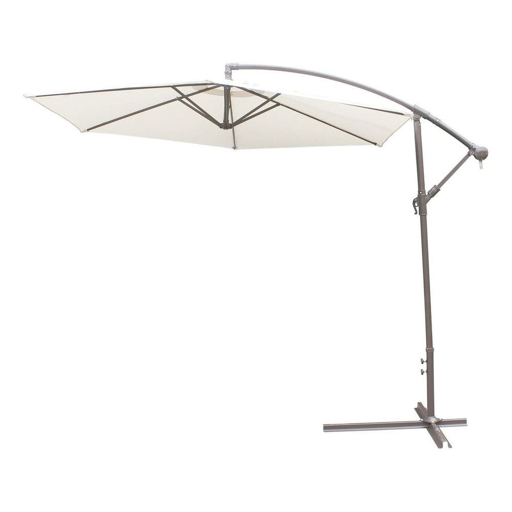 Ombrelone Lateral Poliester 270cm Natural - Positano