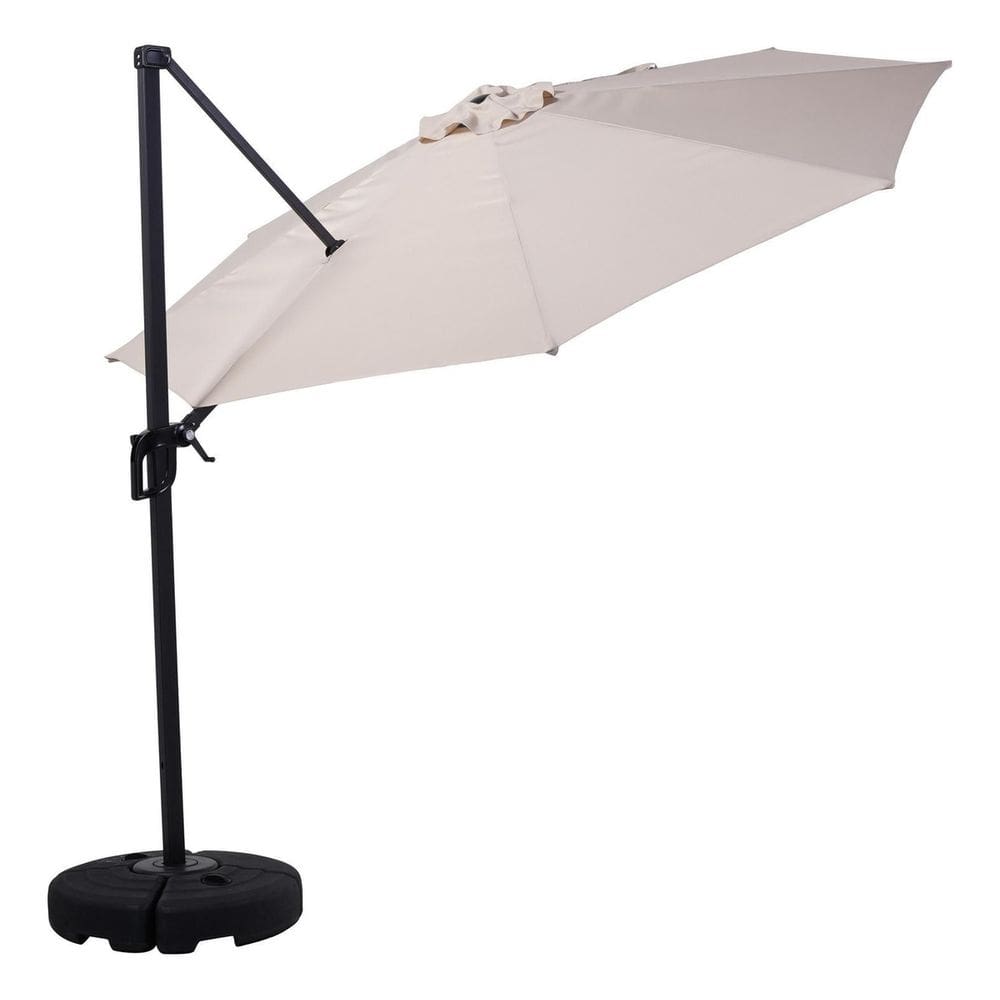 Ombrelone Lateral Aco E Aluminio 3m Bege - Riviera