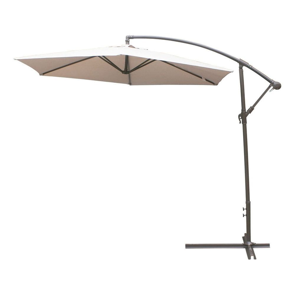 Ombrelone Lateral Poliester 270cm Bege Premium - Laguna