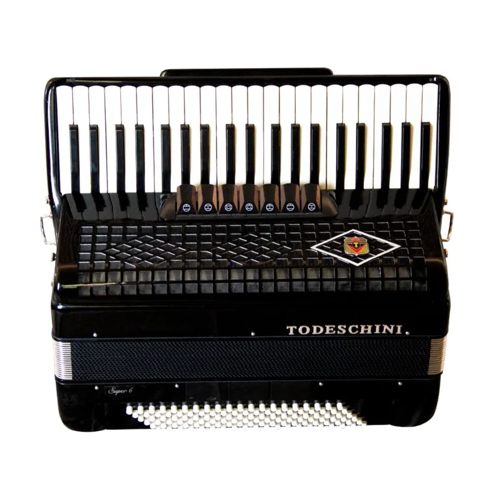 Acordeon Todeschini Yw827 41 Teclas 120 Baixos C/Bag